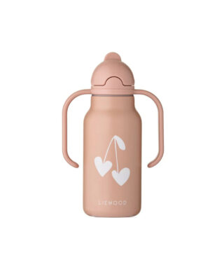 Ūdens pudele Kimmie Sweethearts / Pale tuscany, 250 ml, Liewood
