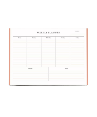 Galda kalendārs Weekly Planner, Haferkorn