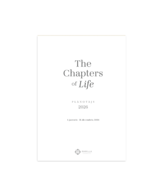 Manilla Chapters of life 2026.gada plānotājs, lapu komplekts