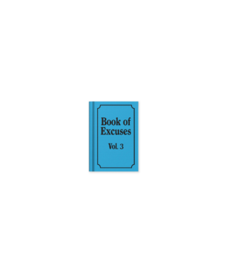 Mini piezīmju grāmatiņa Book Of Excuses, A7