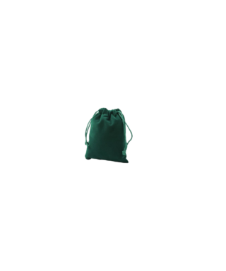 Velveta maisiņš Green velvet, 7 cm x 9 cm
