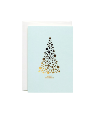 Kartīte Christmas card Golden Tree, Haferkorn