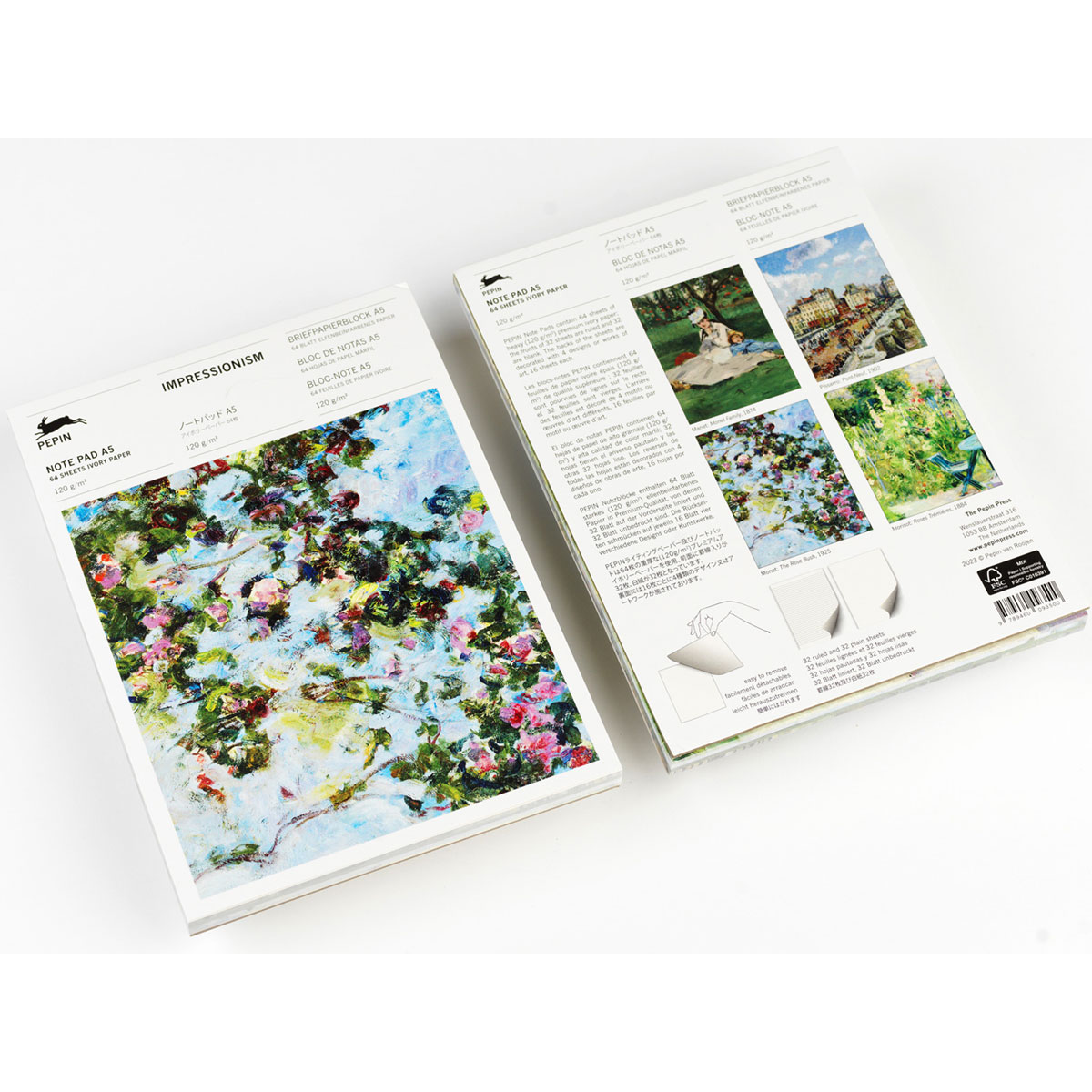 2_Vestulu-lapu-bloks-Impressionism,-A5,-The-Pepin-press