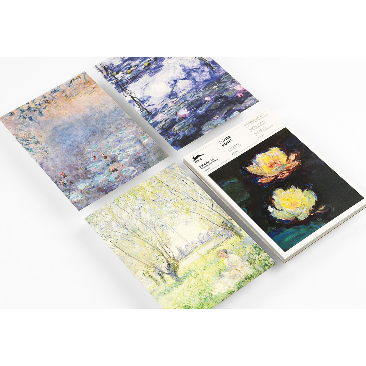 4_Vestulu-lapu-bloks-Claude-Monet,-A5,-The-Pepin-press