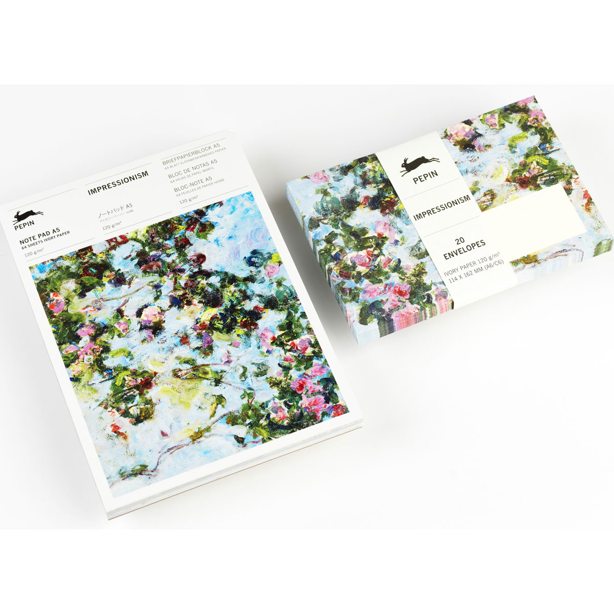 4_Vestulu-lapu-bloks-Impressionism,-A5,-The-Pepin-press