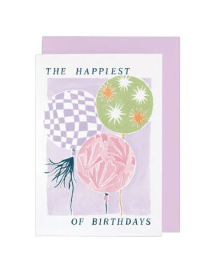 Kartīte The Happiest of birthdays, Balloons