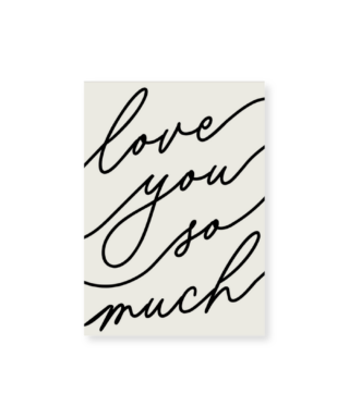 Kartīte Love you so much, Manilla