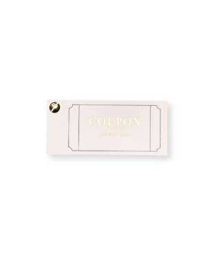 Kuponu grāmatiņa Coupon book, Snow white, Manilla