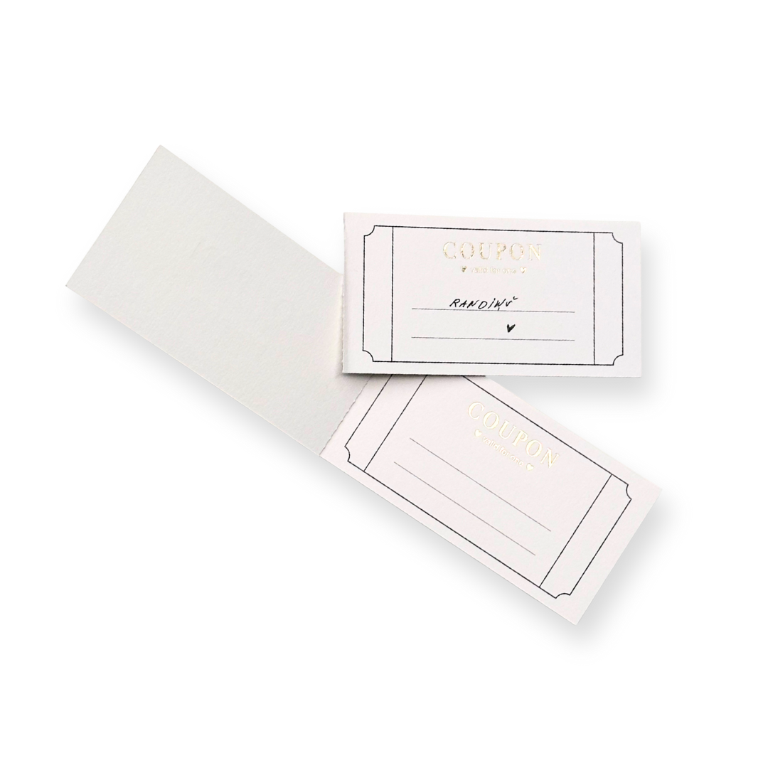 Kuponu grāmatiņa Coupon book, Manilla (4)