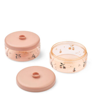 Mazuļu uzkodu trauciņi Dominique, Peach / Sea shell, 2 gab., Liewood