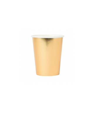 Papīra krūzītes Gold, 8 gab.