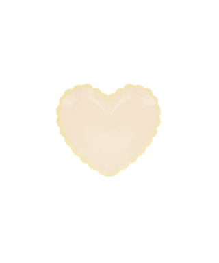 Papīra šķīvju komplekts Pastel Heart, 8 gab., Meri Meri