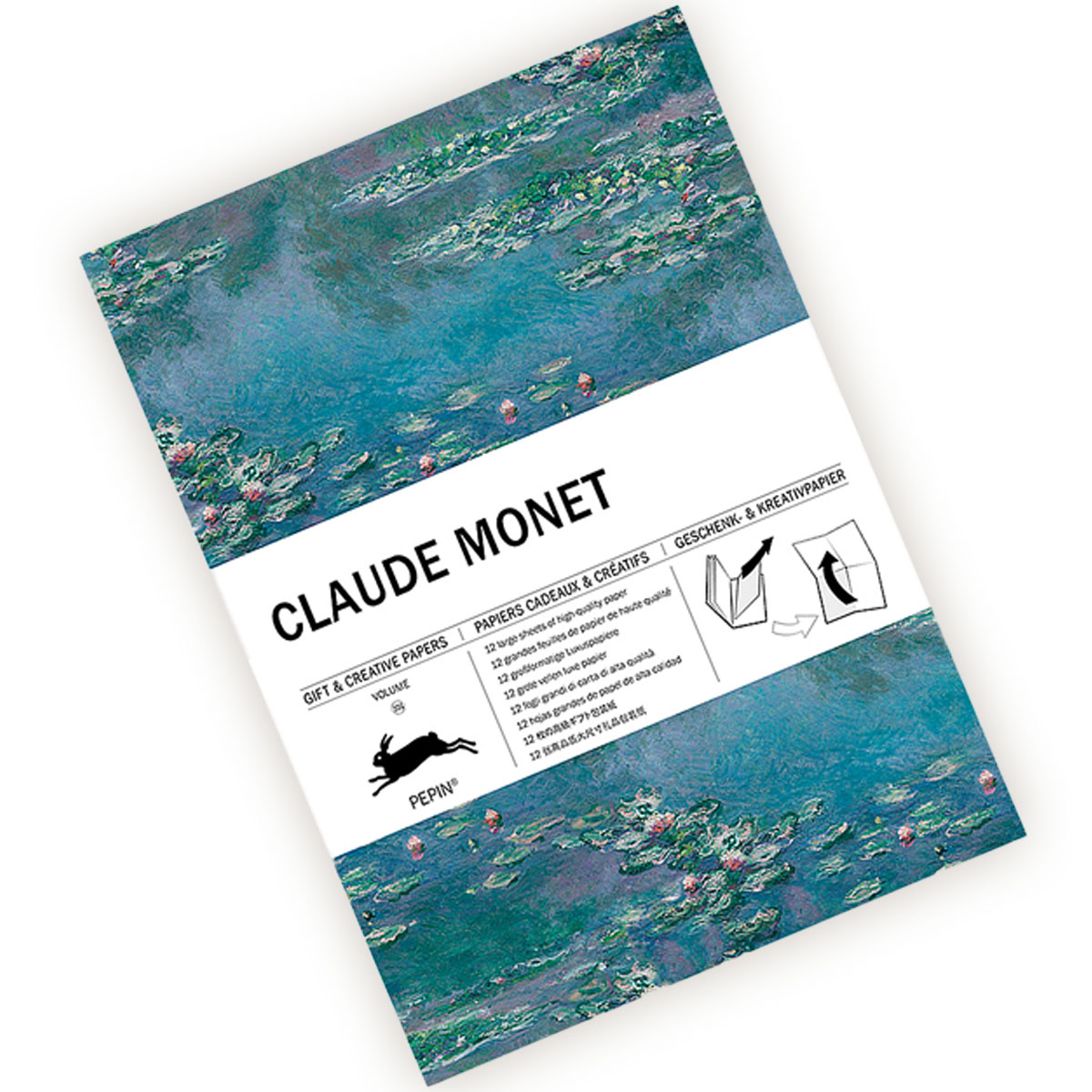 Papiru-kolekcija-Claude-Monet-Gift-&-Creative-Paper-Book-Vol-101