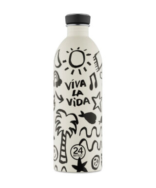 Pudele Urban, 1000 ml, Viva la Vida, 24 Bottles