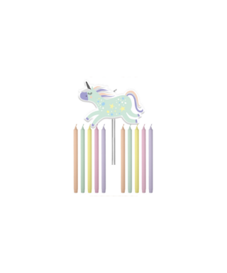Sveces kūkai Unicorns and Rainbows, 11 gab