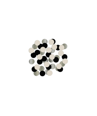 Papīra konfeti komplekts Crème Noir, 14 g
