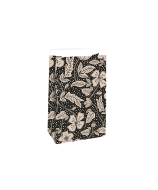 Papīra tūta Poppy Neutral, 12 cm x 7 cm x 19 cm