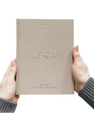 Piezīmju grāmata My Daily Self-Care, Blush and Gold