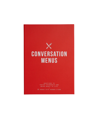 Sarunu kārtis Conversation Menus Dinner Party Place Holder Cards