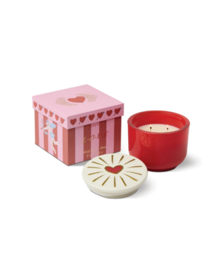 Svece Charmed, Red Heart, Wild Fig and Rose, 226 g