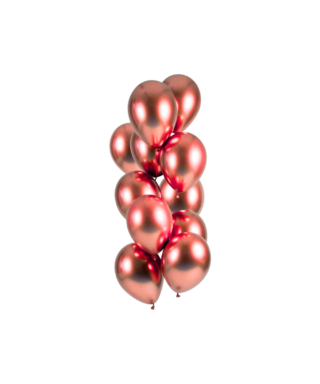 Balons Metallic, Red, 30 cm, 1 gab.