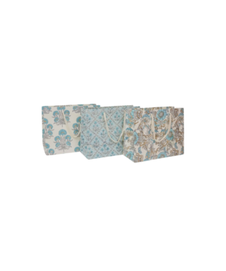 Dāvanu maisiņš Blue opal, 3 dizaini, M