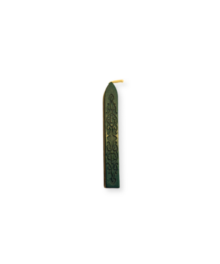 Zīmoglakas stienītis ar degli, Emerald Green, Pattern