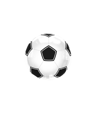 Folijas balons Football, Black and White, 43 cm