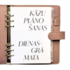 Kāzu plānošanas dienasgrāmata, Blush Pink, Manilla (5)