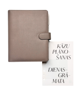 Kāzu plānošanas dienasgrāmata TAUPE | vāki