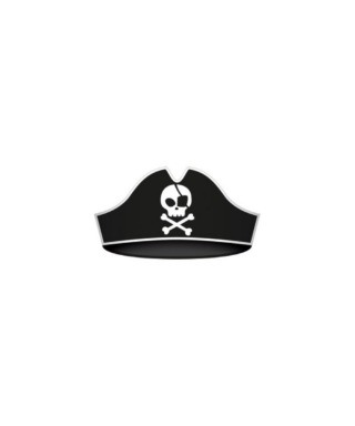 Papīra cepuru komplekts Pirate Party, 6 gab.