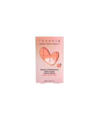 Vannas bumba Fizzer Bath Slab, Peach, Inuwet