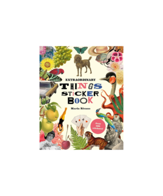 Uzlīmju grāmata kolāžām Extraordinary Things Sticker Book