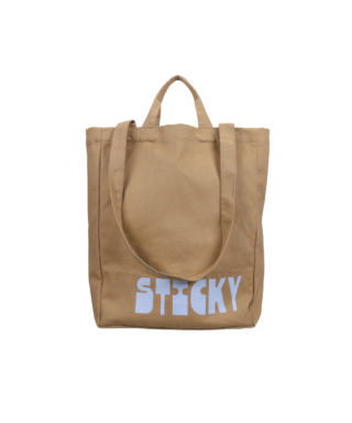 Auduma soma Canvas shopper / marzipan + sky, The Sticky Sis Club