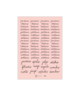 Uzlīmes Dienas, Pink, Chapters of life, Manilla