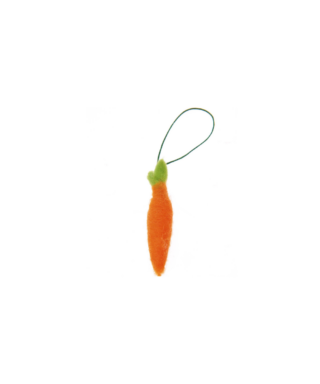 Filca dekors Carrot, 9 cm