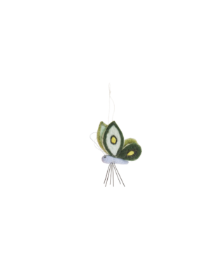 Filca dekors Butterfly, light blue, 10 cm