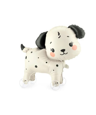 Folijas balons Dog on wheels, ar riteņiem, Foil Baloon
