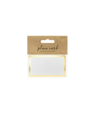 Galda kartes Gold frame, 10 gab.