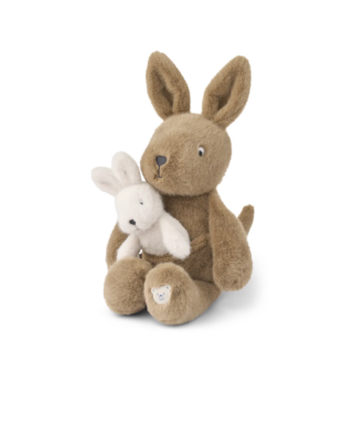 Mīkstā rotaļlieta Kelly Kangaroo Mommy and Me, Dune, Liewood