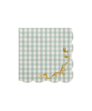 Papīra salvetes Checkered, with Bow, 12 gab.