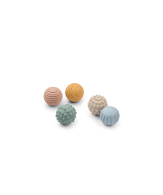 Sensorā rotaļlieta Dorian Baby Sensory Balls, Beach blue multi mix, Liewood