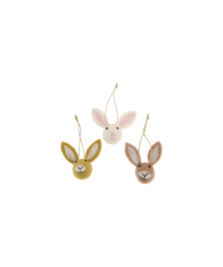 Filca dekors Rabbit Head 1 gab.
