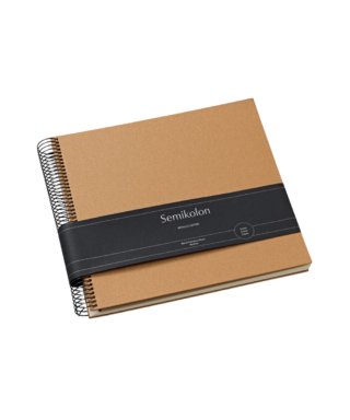 Fotoalbums Economy, Medium, Urban Bronze, krēmkrāsas lapas, Semikolon