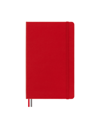 Piezīmju grāmata sarkanā krāsa Moleskine classic