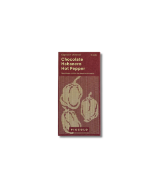 Dārzeņu sēklas Čili pipars, Hot Pepper Chocolate Habanero, sēklu paciņa
