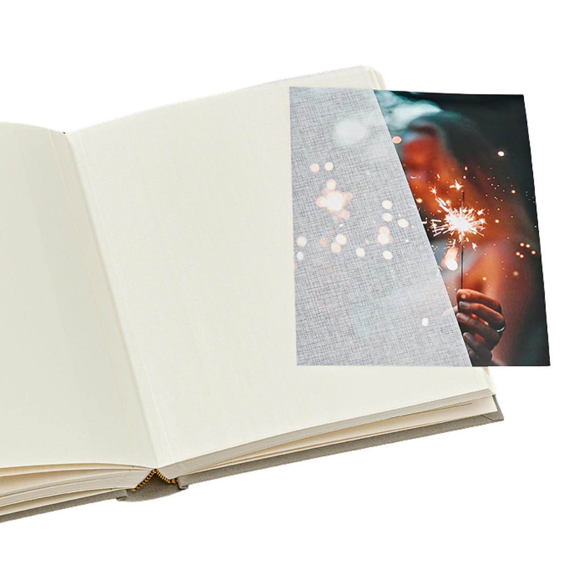 Fotoalbums Classic Medium, Fango, krēmkrāsas lapas, Semikolon-4-Manilla