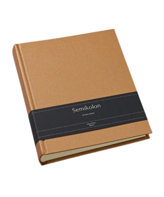Fotoalbums Classic Medium, Urban Bronze, krēmkrāsas lapas, Semikolon
