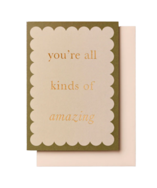 Kartīte All Kinds of Amazing, Katie Leamon