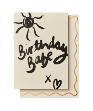 Kartīte Birthday babe Brush, Katie Leamon